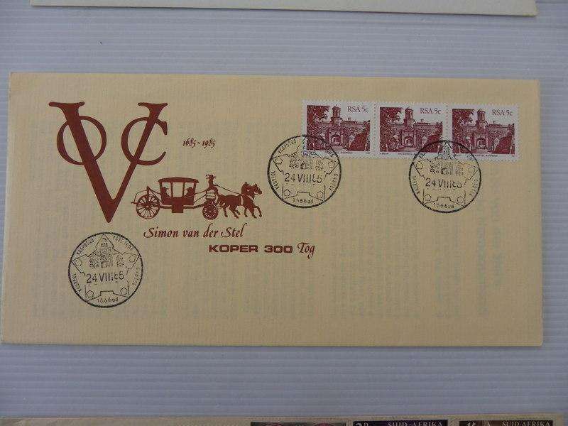 RSA (1985) - VOC Simon van der Stel Illustrated FDC