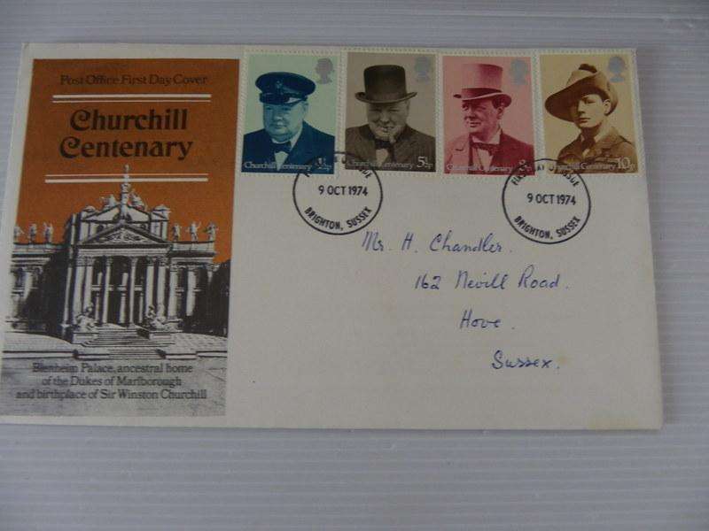 Great Britain (1974) - Churchill Centenary Illustrated FDC