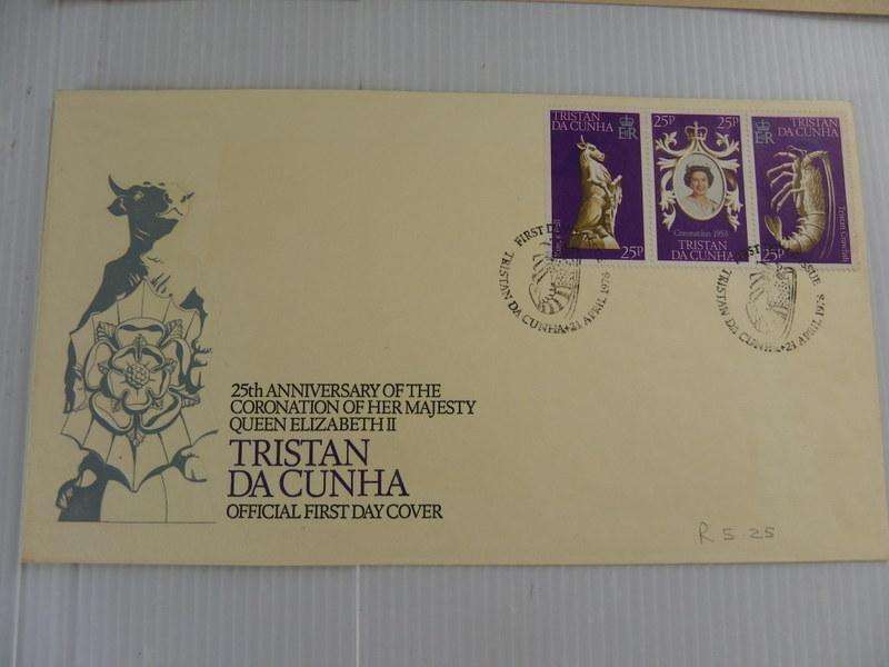 Tristan da Cunha (1978) - 25th Anniversary of Coronation Illustrated FDC