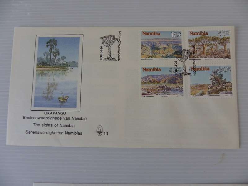 Namibia 1.01 (1990) - Namibian Sights Official FDC