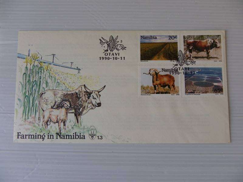 Namibia 1.03 (1990) - Farming in Namibia Official FDC