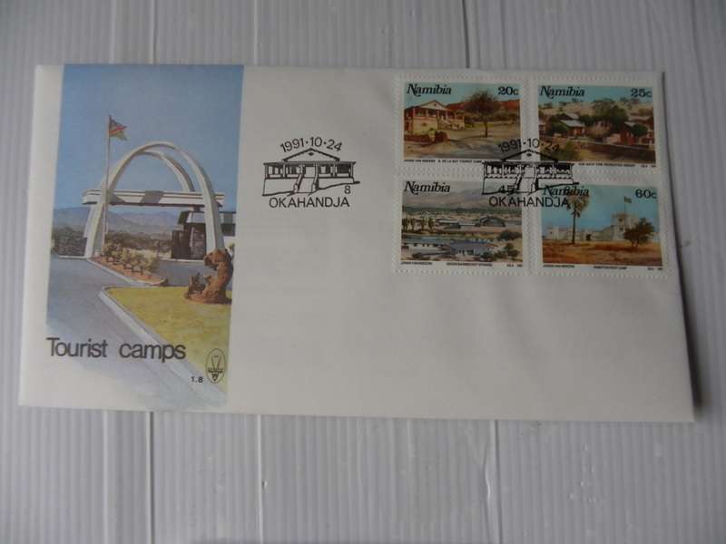 Namibia 1.08 (1991) - Tourist Camps Official FDC