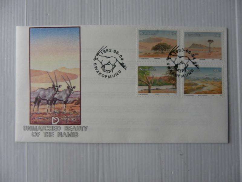 Namibia 1.15 (1993) - Unmatched Beauty of Namibia FDC