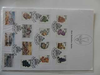 Namibia 1st Definitive Series (1991) - Minerals Official SAPO Issued Definitive Folder