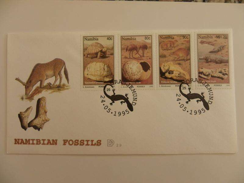 Namibia 2.09 (1995) - Namibian Fossils Official FDC