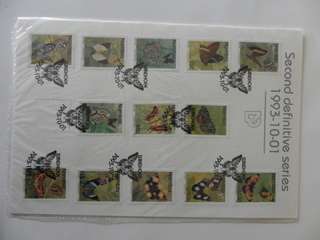 Namibia 2nd Definitive Series (1993) - Butterflies Official SAPO Issued Definitive Folder