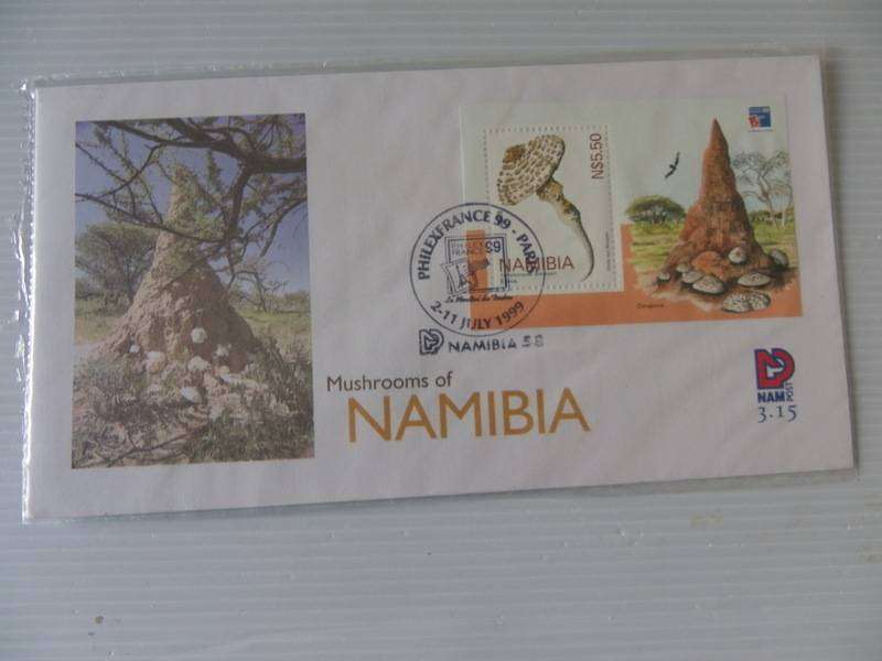 Namibia 3.15 (1999) - Mushrooms of Namibia Official FDC