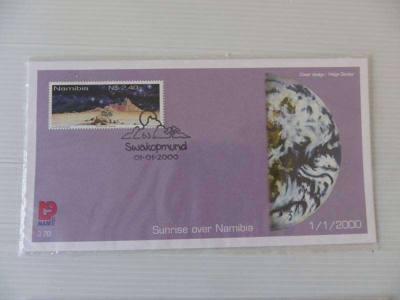 Namibia 3.20 (2000) - Sunrise over Namibia Official FDC