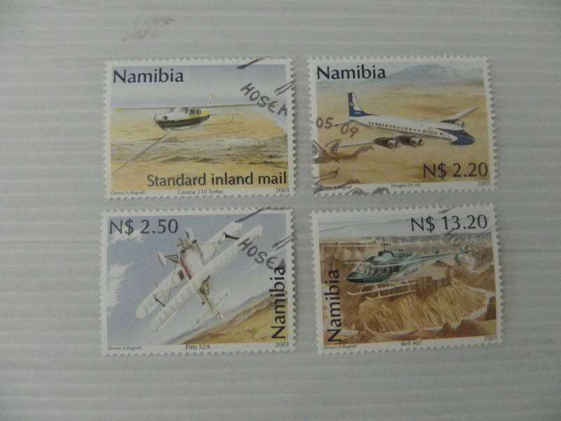 Namibia 3.30 (2001) - Civil Aviation CTO Cancelled Set
