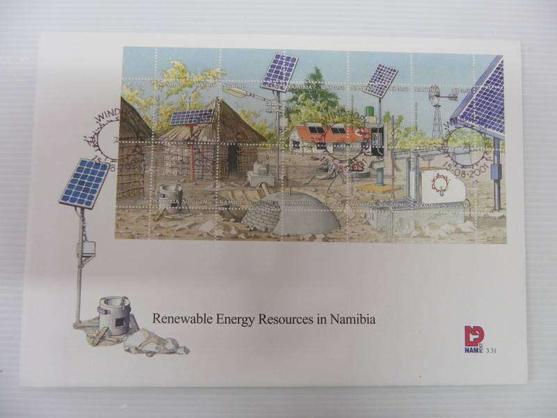Namibia 3.31 (2001) - Renewable Energy Resources Official Large FDC