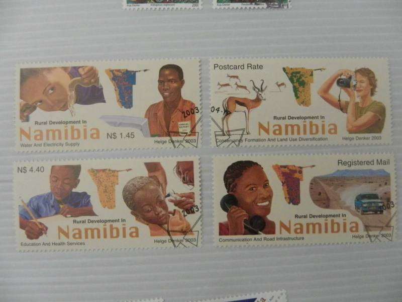 Namibia 3.37 (2003) - Rural Development in Namibia CTO Cancelled Set