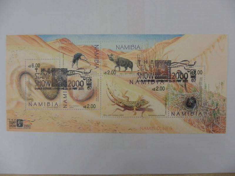 Namibia 3.24 (2000) - Namibian Dunes CTO Cancelled Miniature Sheet