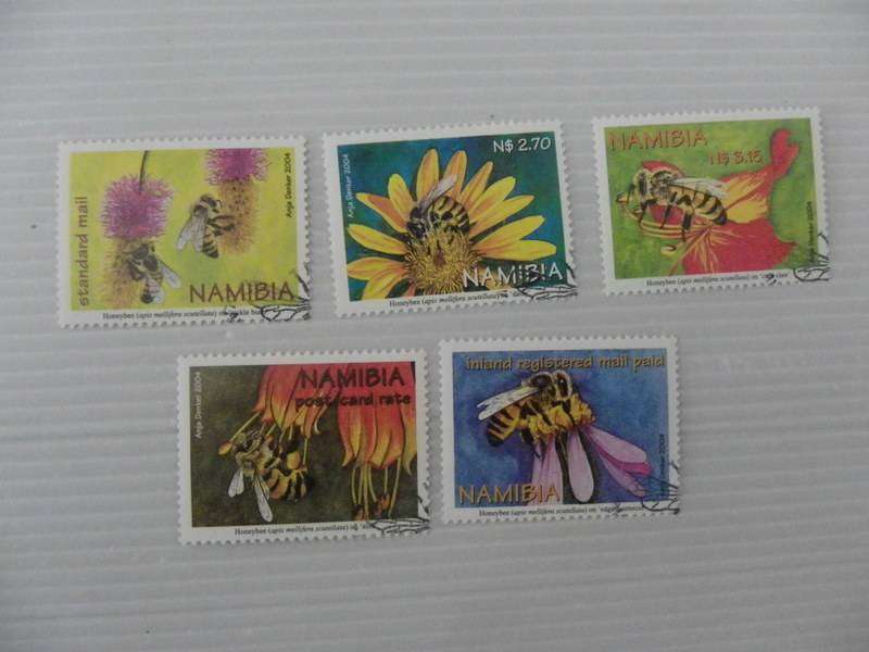 Namibia 3.42b (2004) - Honeybees in Namibia CTO Cancelled Set