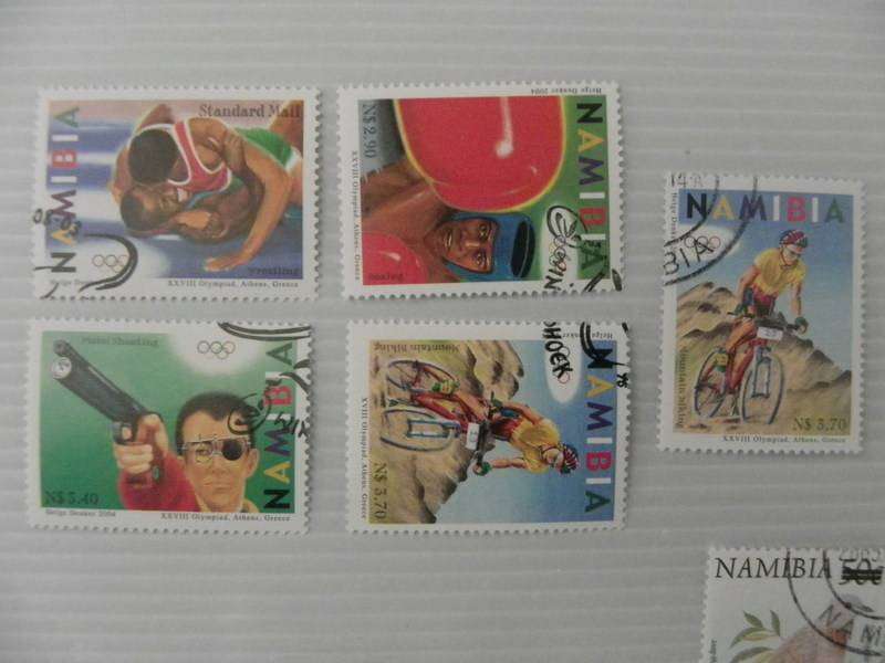 Namibia 3.49 (2004) - Olympiad in Athens CTO Cancelled Set