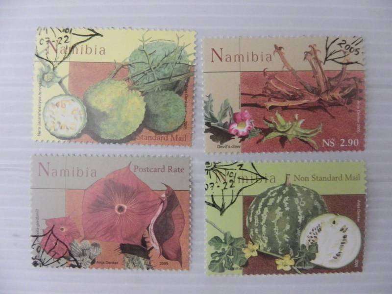 Namibia 3.52 (2005) - Plants with Medical Value CTO Cancelled Set