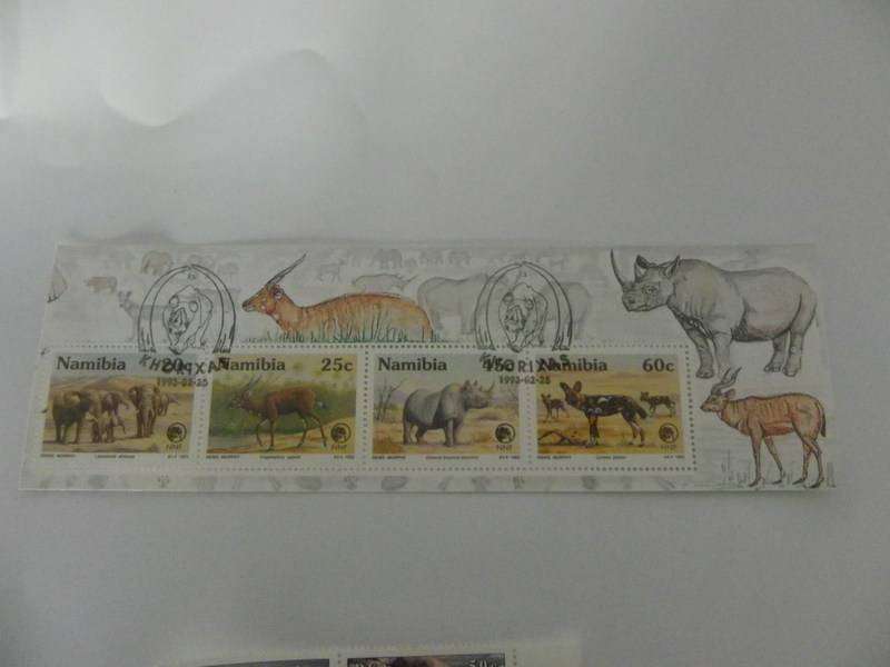 Namibia S03 (1993) - Rare & Endangered Animals Mint Miniature Sheet