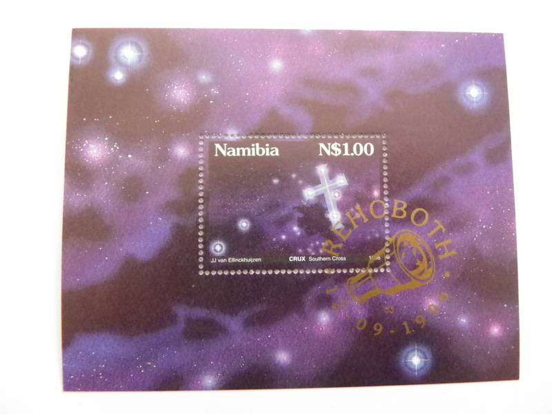Namibia 2.17 (1996) - Stars in the Namibian Sky CTO Cancelled Miniature Sheet