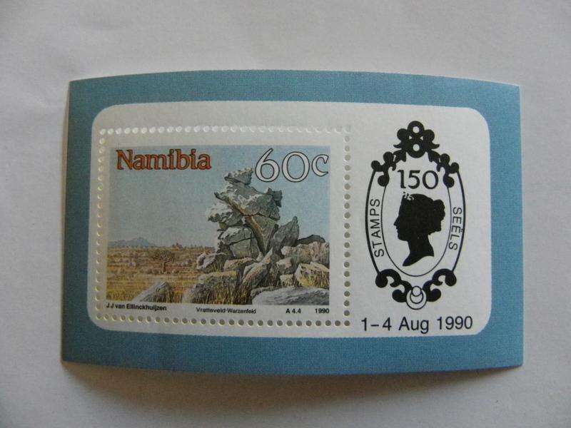 Namibia SAF01 (1990) - Namibian Sights Mint Miniature Sheet