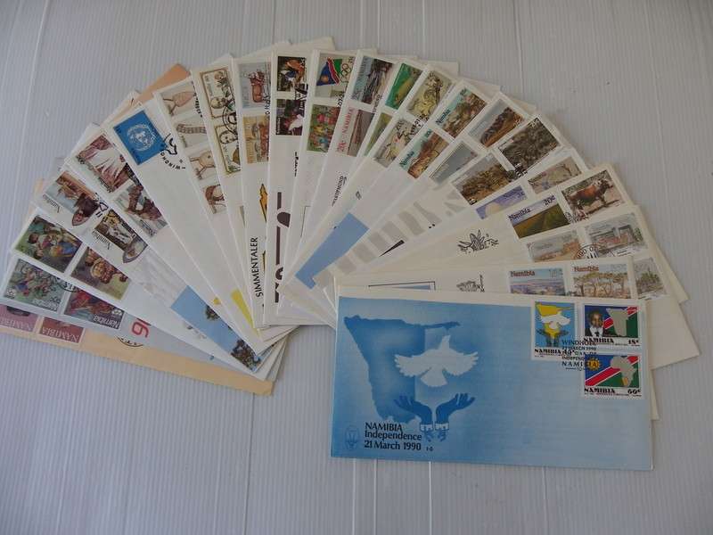 Namibia - Set of FDC`s  x 22 (No duplication) Bid per FDC to take all