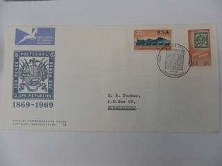 RSA 1.12 (1969) - 100th Anniversary of ZAR Official FDC