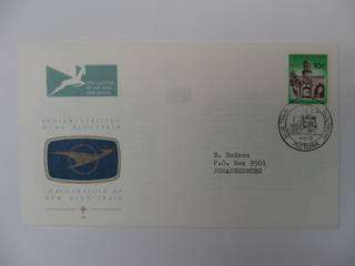 RSA 1.22 (1972) - Inauguration of the Blue Train Official FDC