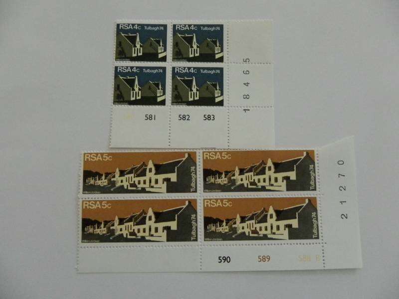 RSA 1.33 (1974) - Restoration of Tulbagh Mint Control Block Set