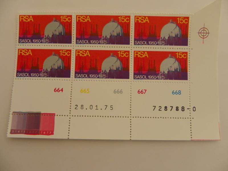 RSA 2.03 (1975) - 25th Anniversary of SASOL Mint Control Block