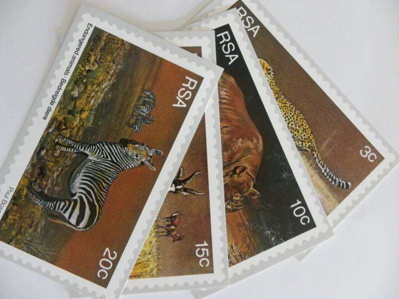 RSA 2.15 (1978) - World Environment and Nature Conservation Postcard Set