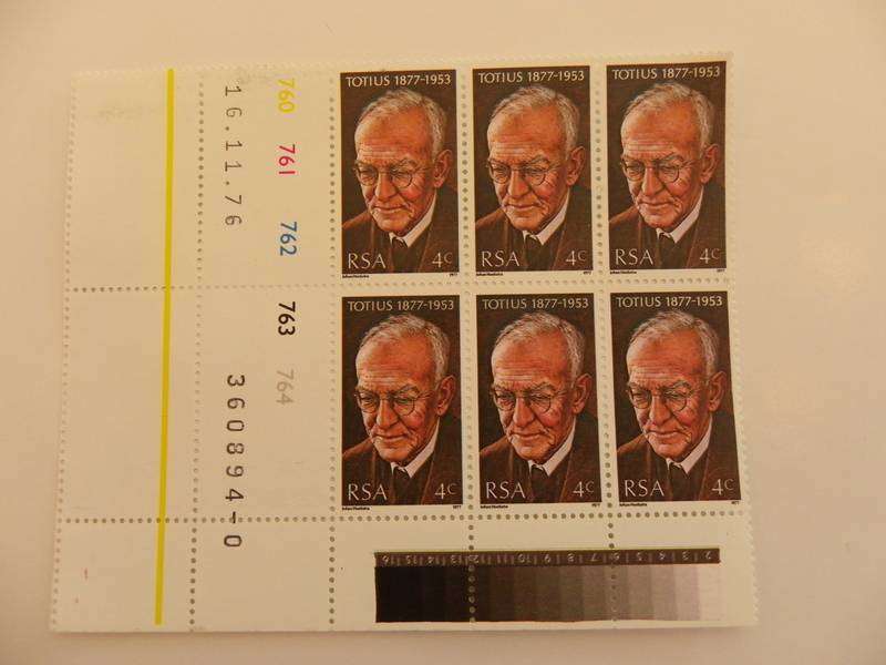 RSA 2.22 (1977) - Birth Centenary of Dr Du Toit Mint Control Block