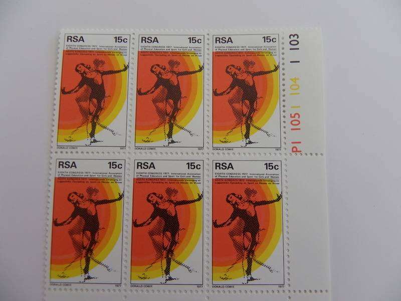 RSA 3.02 (1977) - Congress of International Physical Education Mint Control Block