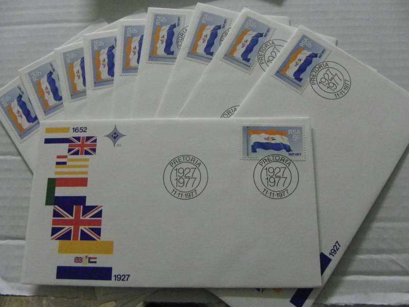Excess Stock - RSA 3.05 Set of 10 FDC's (Bid per FDC to take all 10)