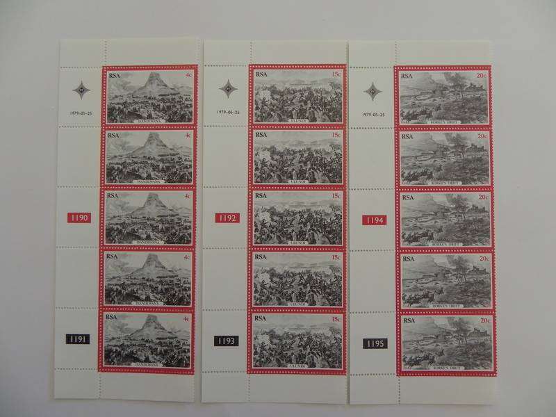 RSA 3.14 (1979) - Centenary of the Zulu War Mint Control Block Set