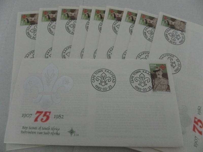 Excess Stock - RSA 3.34 Set of 10 FDC's (Bid per FDC to take all 10)
