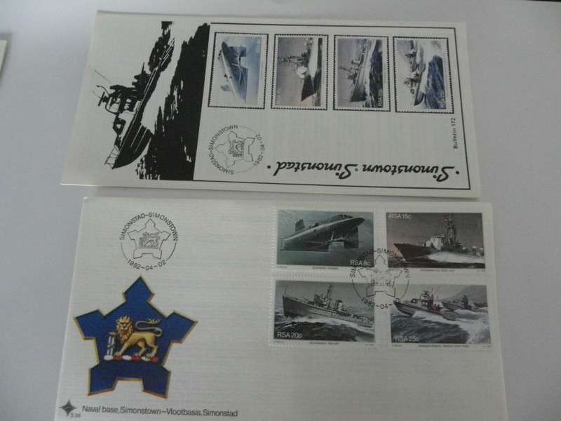 RSA 3.36 (1982) - Simonstown Naval Base FDC with SAPO Brochure