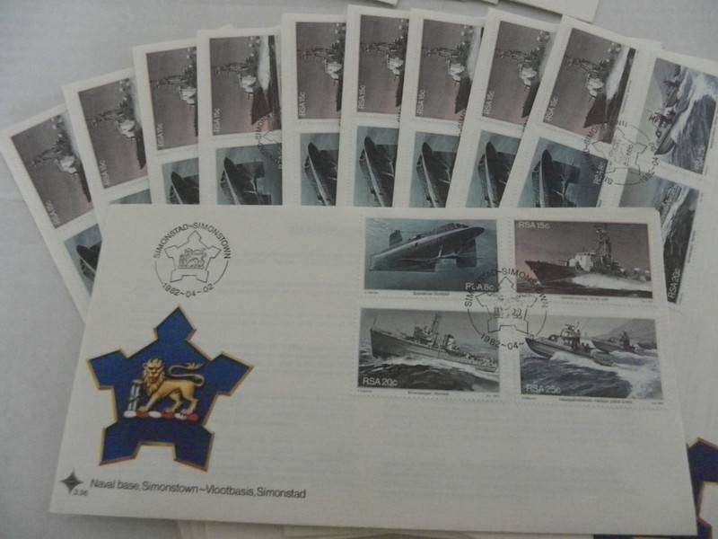 Excess Stock - RSA 3.36 Set of 10 FDC's (Bid per FDC to take all 10)