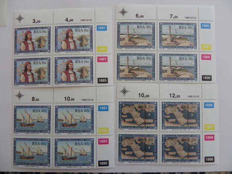 RSA 4.24 (1988) - 500th Anniversary of the Discovery of the Cape Mint Control Block Set