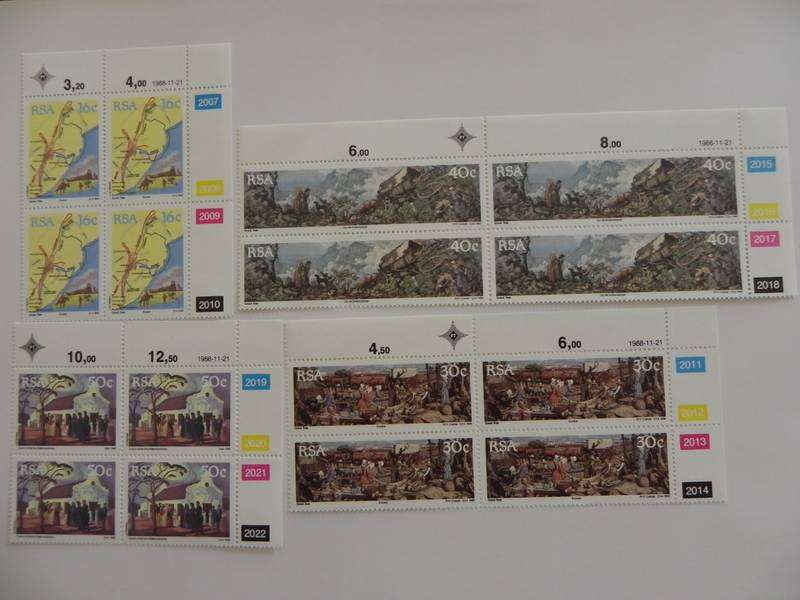 RSA 5.02 (1988) - 150 th Anniversary of Great Trek Mint Control Block Set