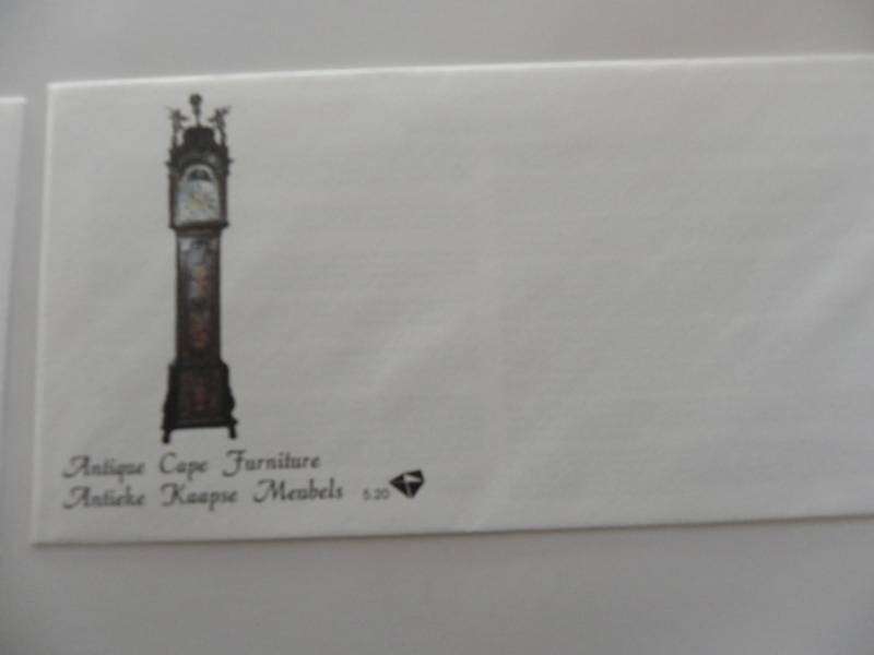 RSA 5.20 (1992) - Antique Cape Furniture Unserviced FDC