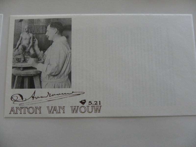 RSA 5.21 (1992) - Anton van Wouw Unserviced FDC