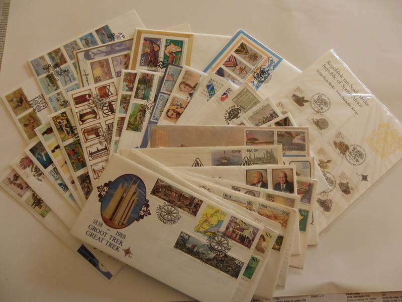 RSA 2nd, 3rd, 4th & 5th Series Set of FDC's x 264 (No duplication) - Read below