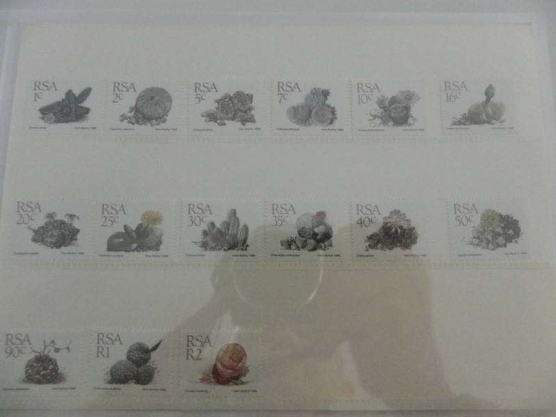 RSA 5th Definitive Series (1988) - Succulents SAPO Mint Year Pack