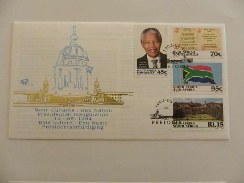 RSA 6.03b (1994) - Inauguration of President Mandela Official FDC