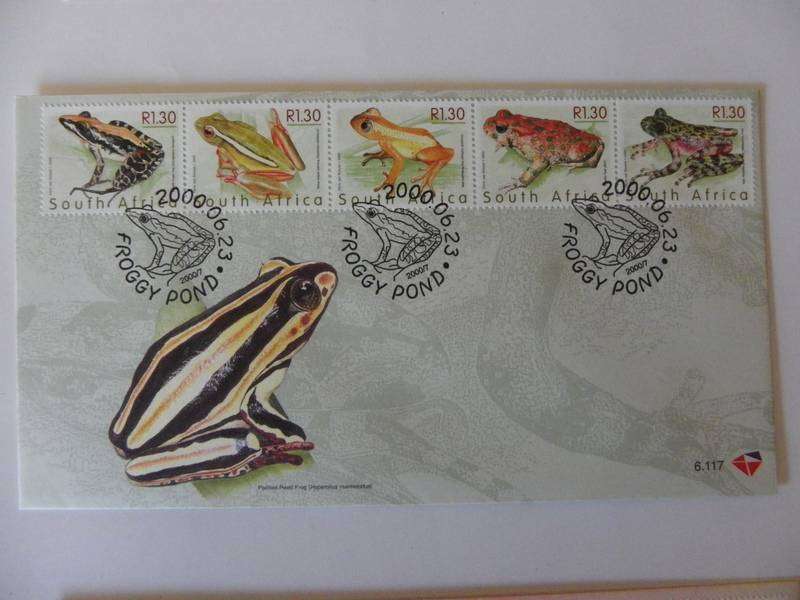 RSA 6.117 (2000) - Frogs of SA Official FDC