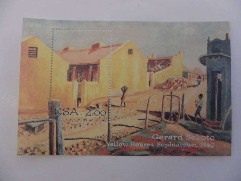 RSA 6.34 (1996) - Gerard Sekoto Mint Miniature Sheet