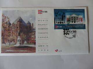 RSA 6.35 (1996) - CAPEX World Philatelic Exhibition Official FDC