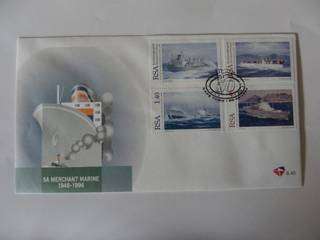 RSA 6.40 (1996) - SA Merchant Marine Official FDC