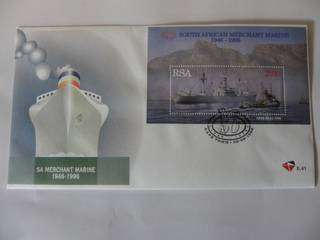 RSA 6.41 (1996) - SA Merchant Marine Official FDC