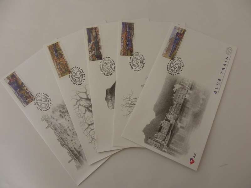 RSA 6.50 (1997) - Blue Train Full Set of FDC's
