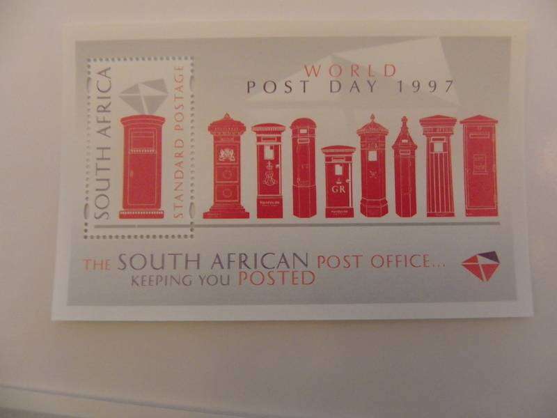 RSA 6.67 (1997) - World Post Day mi