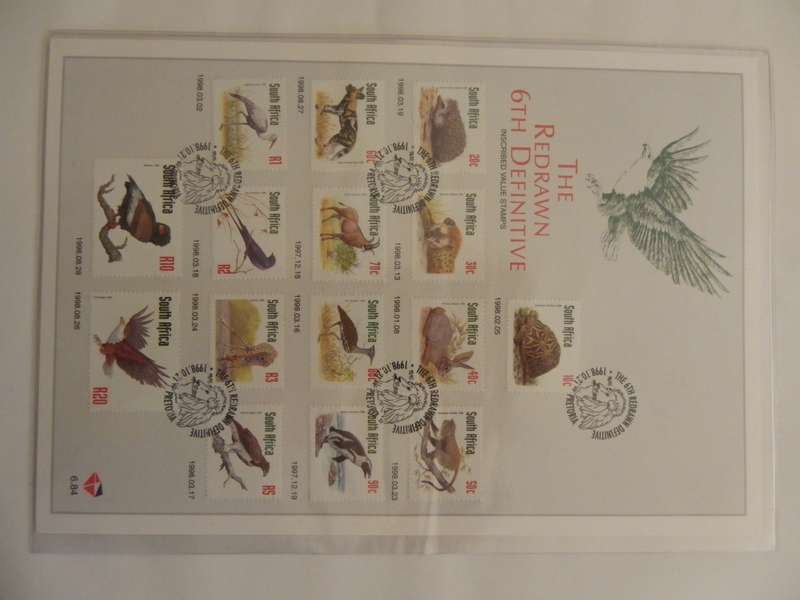 RSA 6.84 6th Definitive Series (1998) - Official SAPO Issued Definitive Folder